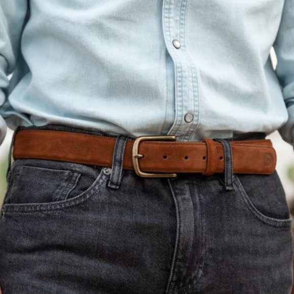 Genuine Bovine Leather Belt 36 